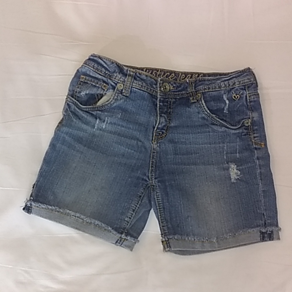Girls Justice brand shorts